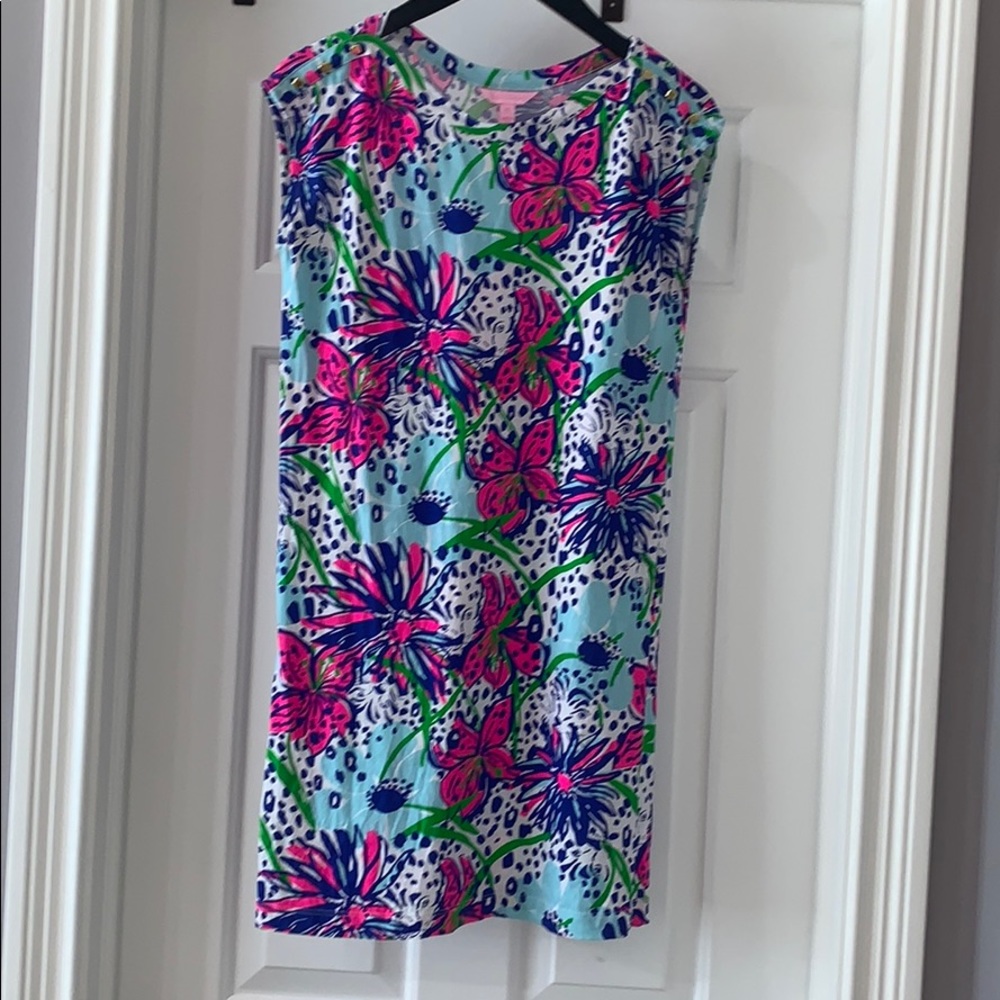 Lilly Pulitzer sleeveless shift dress, size XS